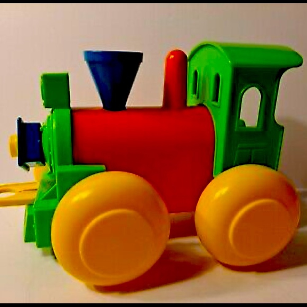 Toy Train -Tupperware
